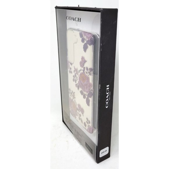 Coach Protective Case for Samsung Galaxy S22 Ultra, Moody Floral - Picture 4 of 6